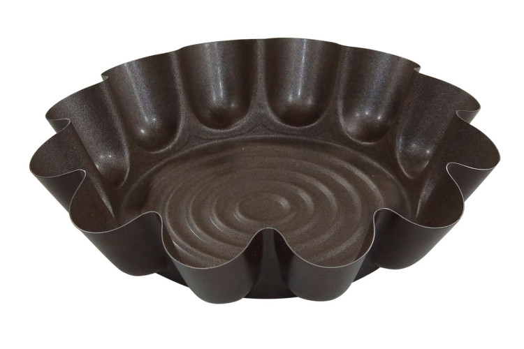 Moule &agrave; tourte individuel Gobel anti-adh&eacute;rent - Diam&egrave;tre 17cm