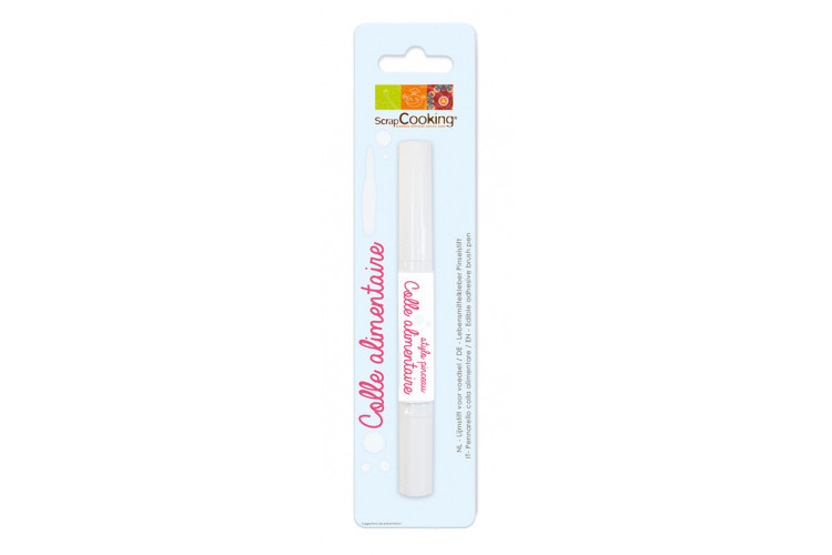 Stylo pinceau colle alimentaire Scrapcooking 2ml
