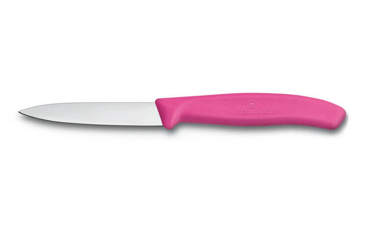 Couteau d'office Victorinox Swissclassic rose lame droite 8cm