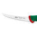 Couteau à désosser professionnel Sanelli Premana lame renversée 15cm manche vert
