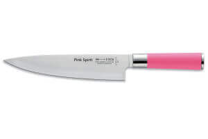 Couteau de chef Dick Pink Spirit lame 21cm manche rose