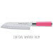 Bloc en acrylique de 4 couteaux Dick Pink Spirit acier inoxydable manche rose