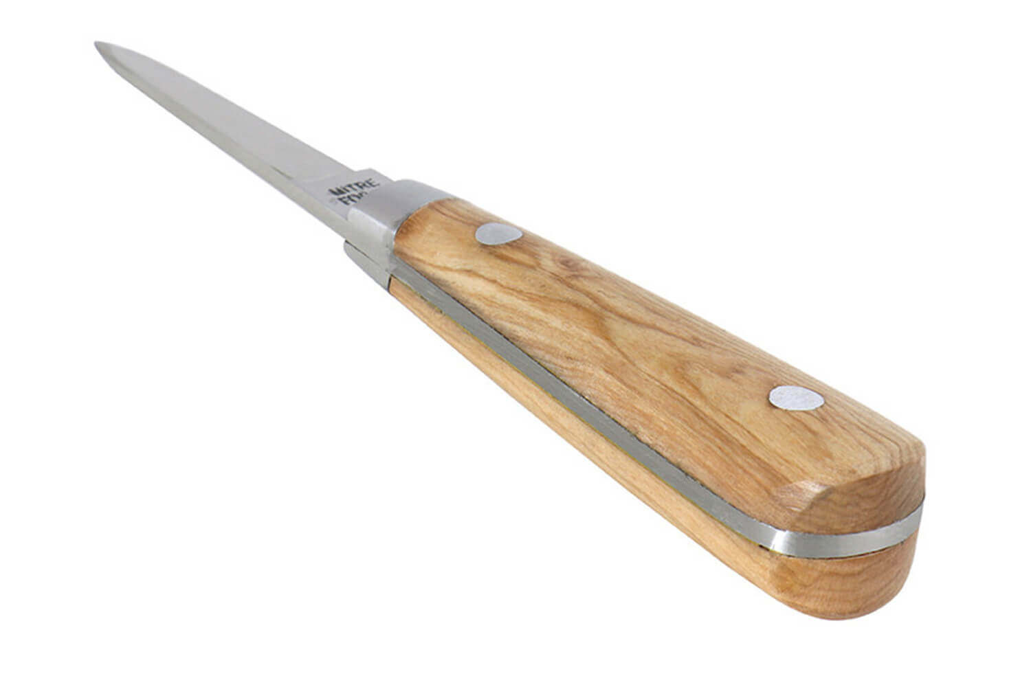 Couteau huitre Laguiole,avec sabot cale huitre et coffret bois