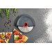 Roulette à pizza Joseph Joseph Disc gris et rouge