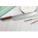 Couteau de chef japonais artisanal Yu Kurosaki Raijin acier cobalt 24cm