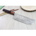 Couteau nakiri japonais artisanal Yu Kurosaki Raijin acier cobalt 16,5cm