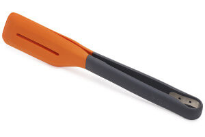 Pince spatule Joseph Joseph Turner Tongs 30cm en silicone gris et orange
