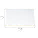 Planche à découper polyéthylène blanc HD500 avec fixations 55x35cm
