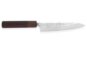 Couteau universel japonais artisanal Yu Kurosaki Raijin acier cobalt 15cm édition kuro