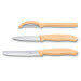 Set 2 couteaux + 1 éplucheur Victorinox Swissclassic Trend Colors pastel orange
