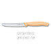 Set 2 couteaux + 1 éplucheur Victorinox Swissclassic Trend Colors pastel orange
