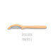 Set 2 couteaux + 1 éplucheur Victorinox Swissclassic Trend Colors pastel orange
