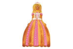 Moule à gâteau Scrapcooking en silicone - Princesse