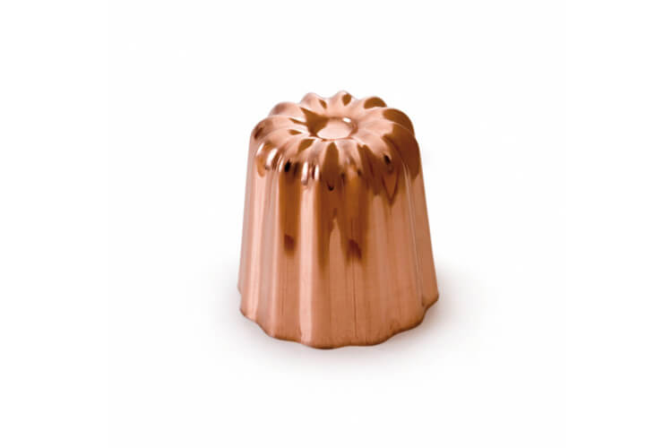 Moule à cannelé De Buyer en cuivre diamètre 35mm