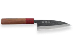 Couteau de chef japonais artisanal Wusaki Yuzo BS2 12cm