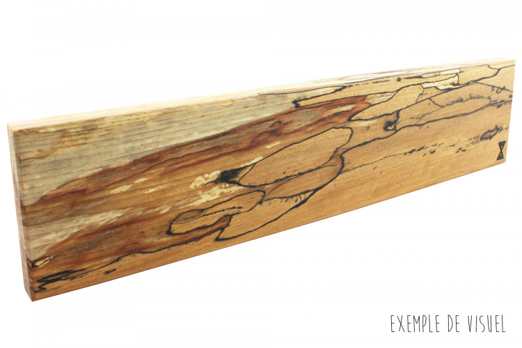Barre aimantée artisanale Essences Creations 50cm en hêtre et résine - 6 places