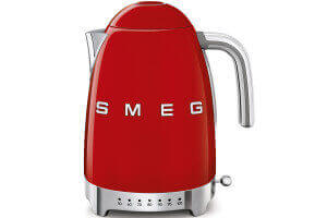 Bouilloire Smeg température réglable années 50 1,7l