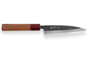 Couteau universel japonais artisanal Wusaki Yuzo BS2 13cm