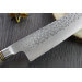 Couteau de chef japonais artisanal forgé Takeshi Saji R2 Tsuchime 24cm
