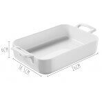 Plat De Service En Porcelaine - Initiales TB