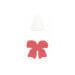 Pot décors sucrés Scrapcooking Noël sapin blanc + nœud rouge 50g