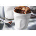 Tasse Revol Espresso Froissé 8cl en porcelaine blanche