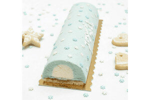 Pot décors sucrés Scrapcooking Flocon blanc et bleu 50g
