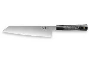 Couteau de chef kiritsuke Xin XinCare acier inoxydable 21cm manche noir