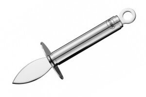 Couteau à huître Rösle avec garde en acier inoxydable 18cm