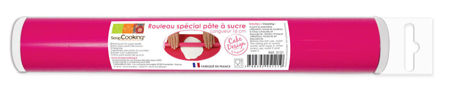 Pâte À Sucre Blanche 500 G + 1 Stylo Chocolat à Prix