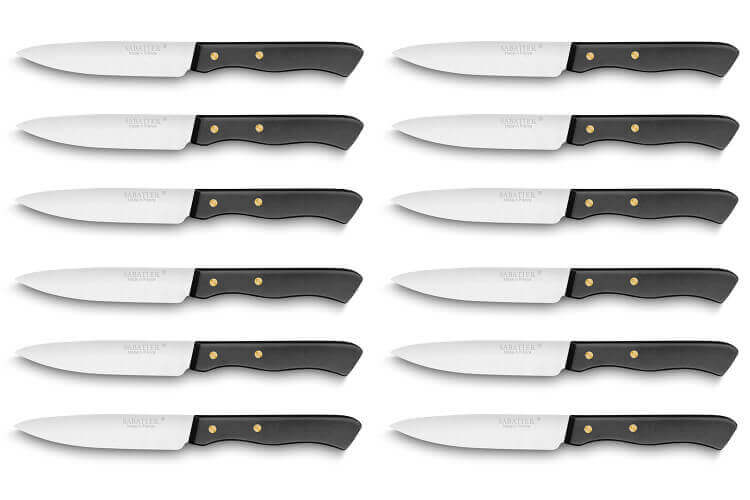 12 couteau à steak SABATIER Cuisine d'aujourd'hui 10cm