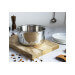 Set de 3 casseroles Cristel Casteline Amovible en inox 16 à 20cm - Poignée Zenith incluse