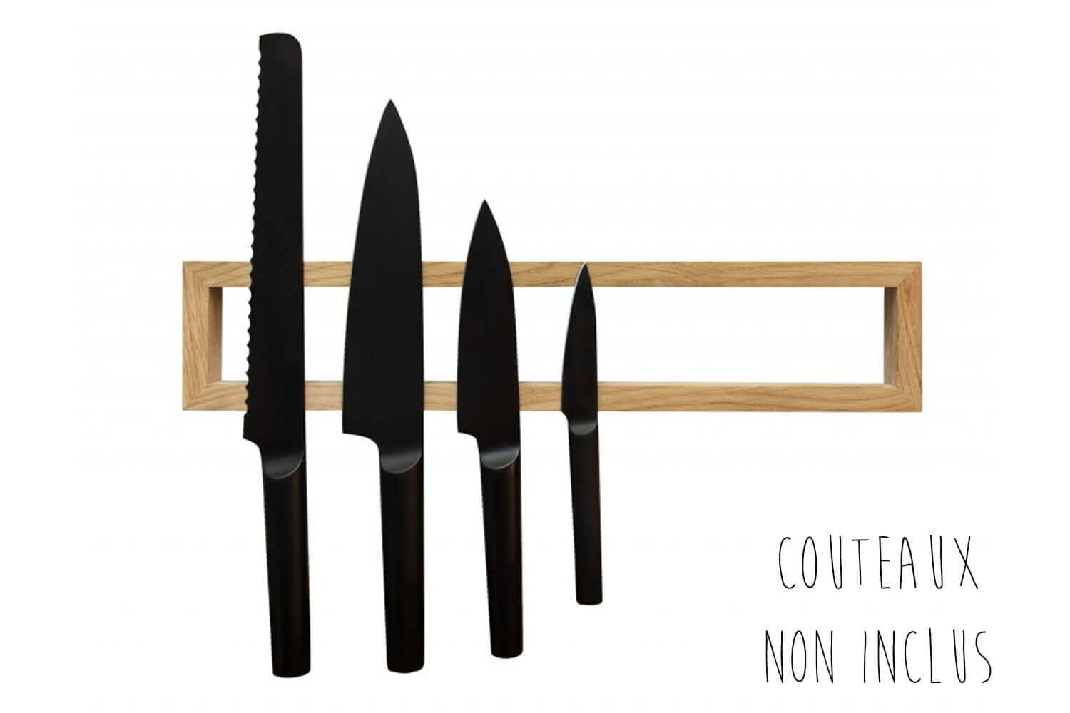 Barre aimantée pour couteaux 37cm Clap design
