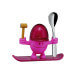 Coquetier WMF McEgg rose avec cuillère