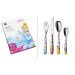 Couverts enfant 4 pièces WMF Disney© Princesses en acier inox 18/10 Cromargan
