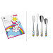 Couverts enfant 4 pièces WMF Licorne en acier inox 18/10 Cromargan