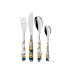 Couverts enfant 4 pièces WMF Les Minions en acier inox 18/10 Cromargan