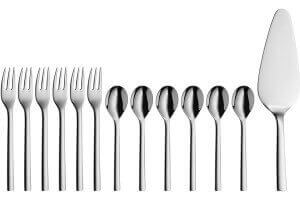 Fourchette à Gâteau WMF Cromargan Protect – 15,7 Cm – Acier Inoxydable De Qualité, Design Sonic