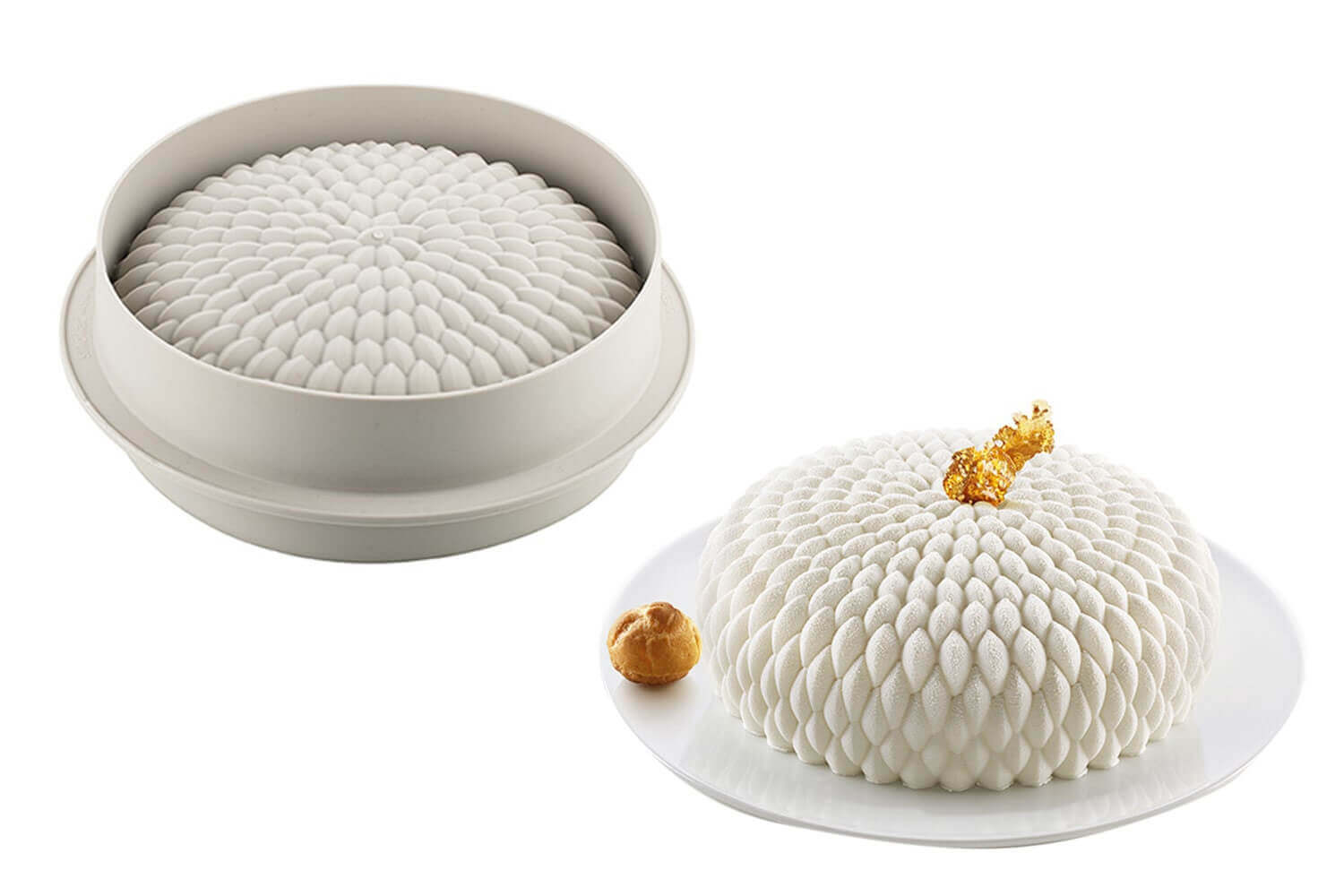Moule silicone sushi maki 3D Silikomart - Moules SIlicone Professionnels  pour la Pâtisserie - La Toque d'Or