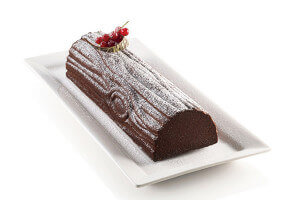 Kit moule à bûche en silicone Silikomart Magic Wood