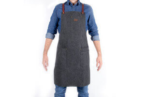 Tablier de cuisine Alaskan Maker N°325 vintage en coton