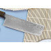 Couteau nakiri japonais artisanal Wusaki Unagi AUS10 damas 16,5cm manche chêne