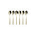 Ménagère 24 pièces Comas BCN Colors Champagne acier inox 18/0