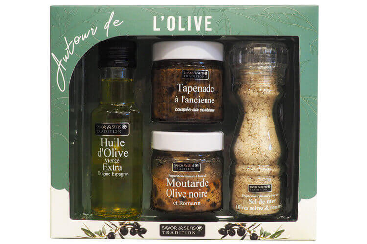 Coffret gourmand Savor&Sens Autour de l'Olive