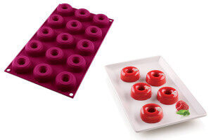 Moule en silicone Silikomart Small Donuts