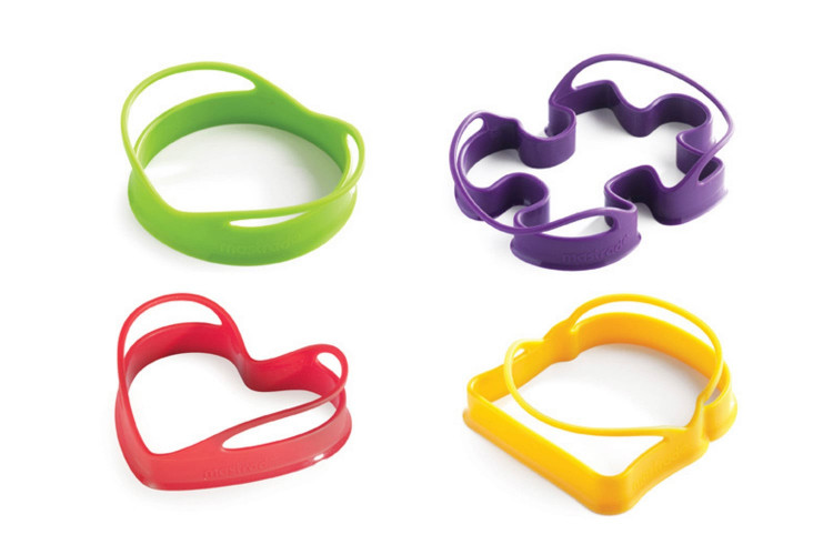 Set de 4 formes de cuisson Mastrad pour &oelig;ufs, muffins, cookies