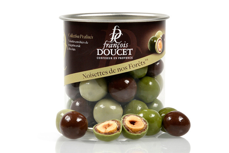 Bonbons au chocolat François Doucet Noisettes de nos Forêts 100g