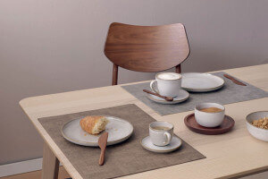Set de table Asa Selection méli-mélo tabac 46x33cm