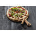 Set spécial pizza Point Virgule avec roulette à pizza et planche à servir en acacia