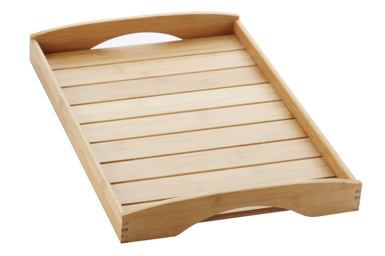 Plateau de service Point Virgule en bambou 48 x 33cm